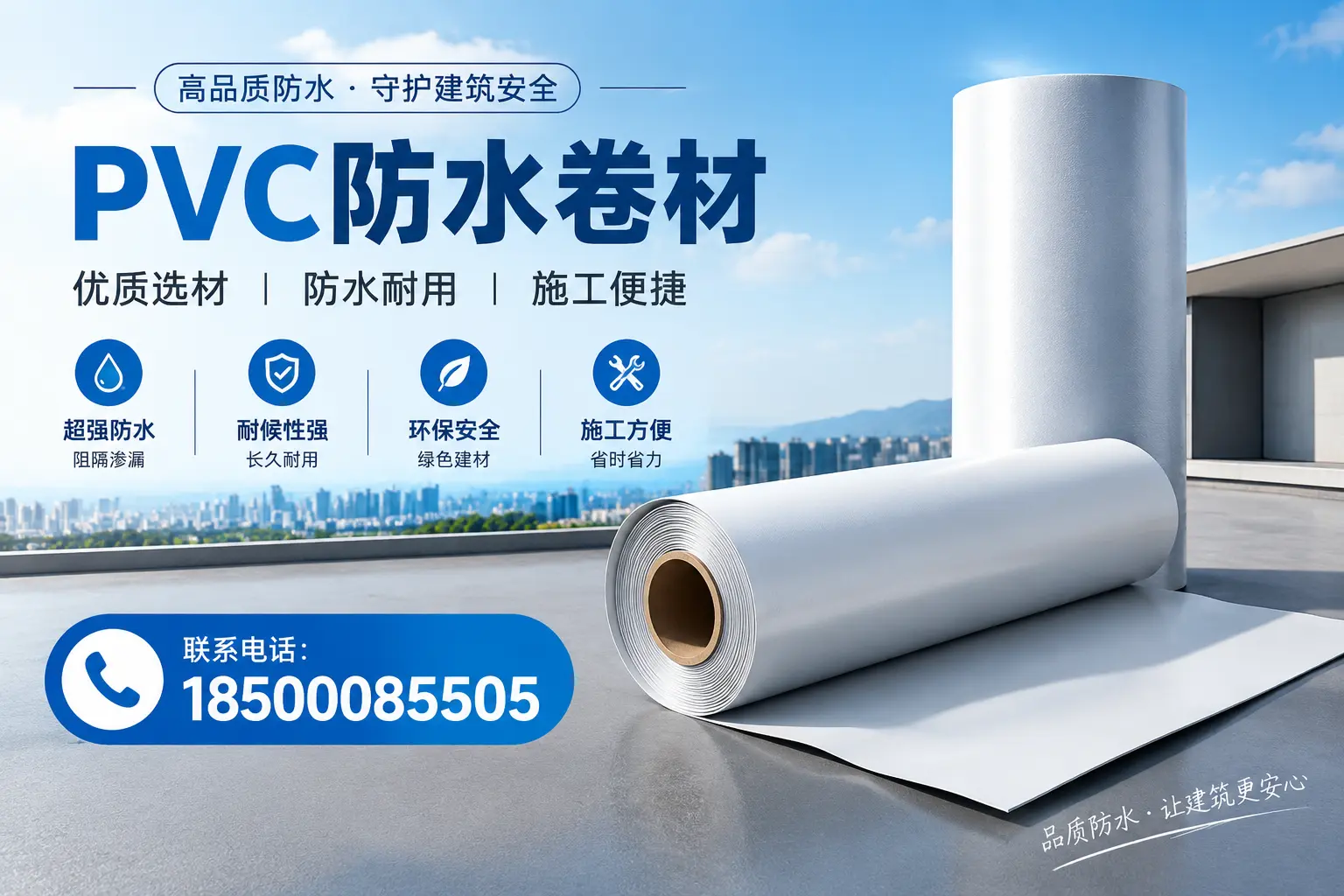 如何评估PVC防水卷材的性价比?岳阳消费者必读